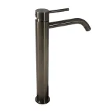 Смеситель для умывальника Paffoni Light высокий, Brushed Black Nickel (LIG081NKNSP) Фото - 1