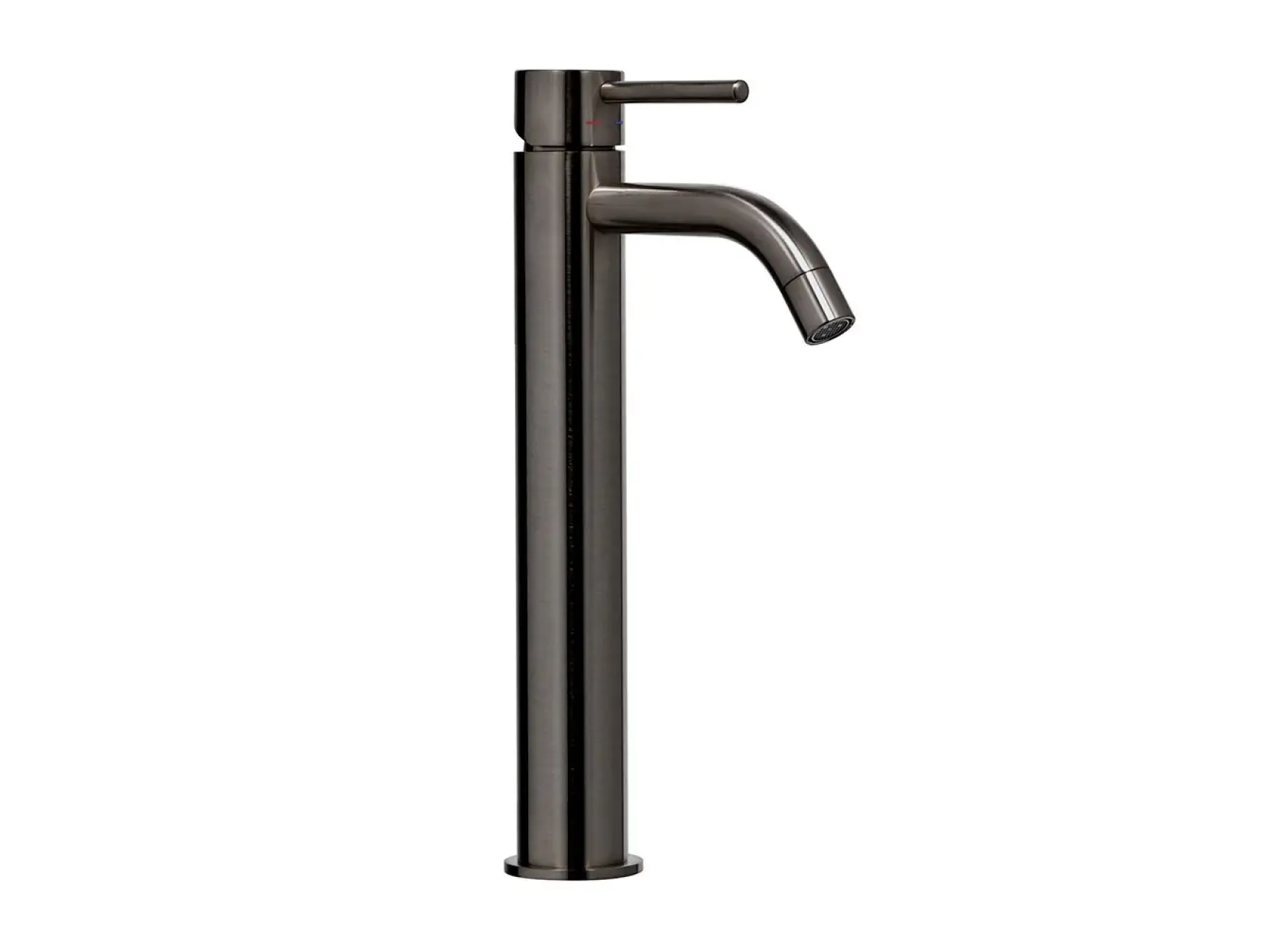 Змішувач для умивальника Paffoni Light високий, з донним клапаном, Brushed Black Nickel (LIG085NKNSP)