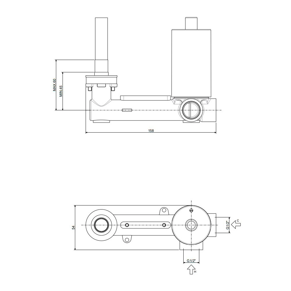 Змішувач для раковини Paffoni Light 245, чорний (LIG106NO70) Фото - 3