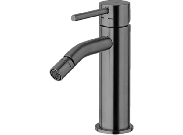 Змішувач для біде Paffoni Light без донного клапана, Brushed Black Nickel (LIG131NKNSP)