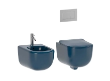 Змішувач для біде Paffoni Light без донного клапана, Brushed Copper (LIG131RMSP) Фото - 1