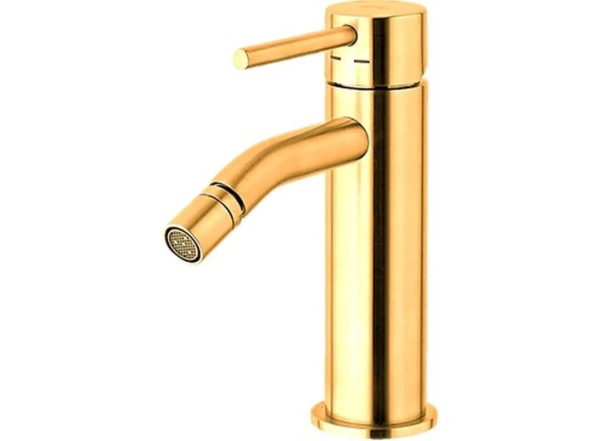 Смеситель для биде Paffoni Light с донным клапаном, Brushed Honey Gold (LIG135HGSP)
