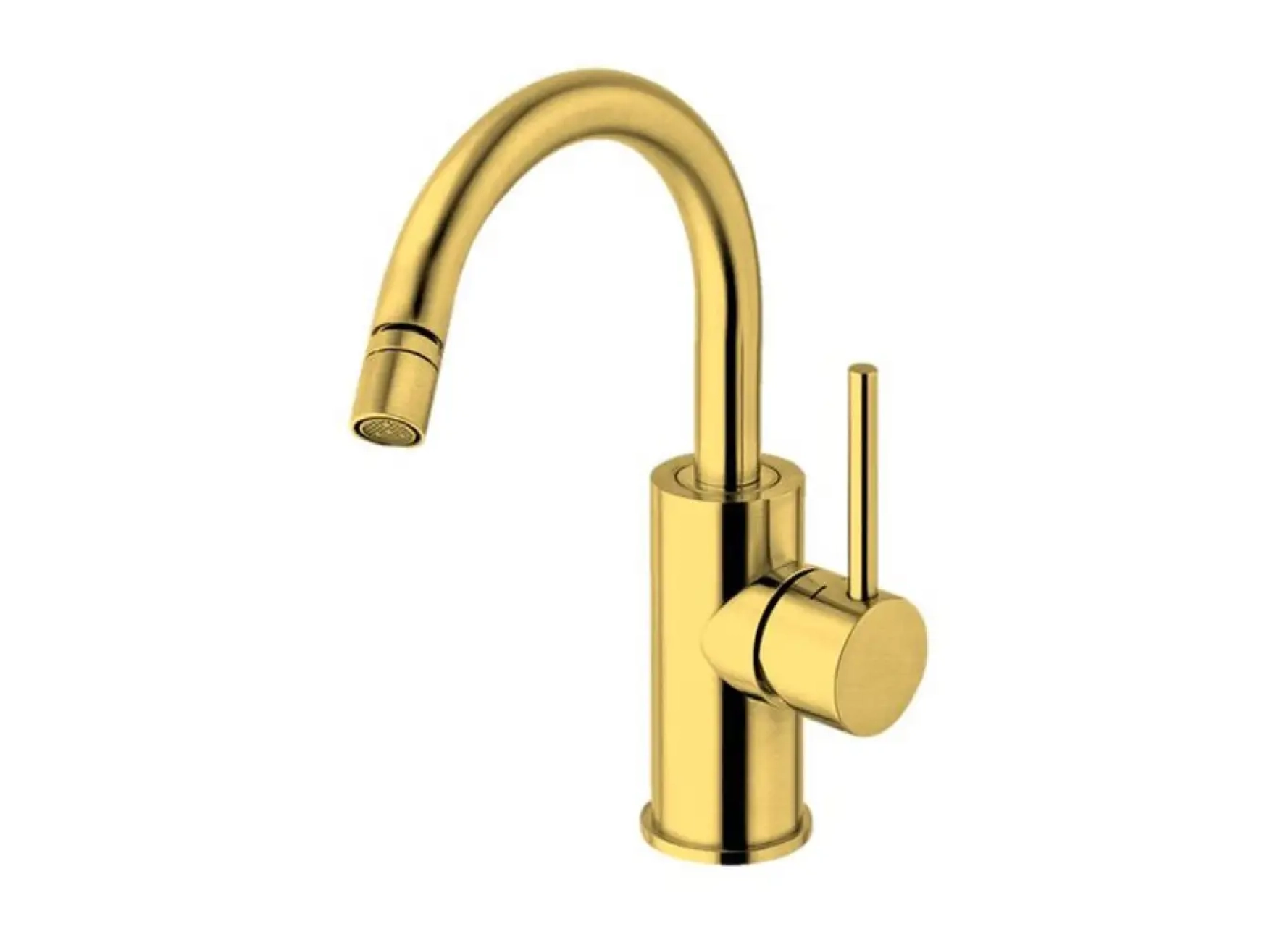 Змішувач для біде Paffoni Light, золото матове (LIG138HGSP)