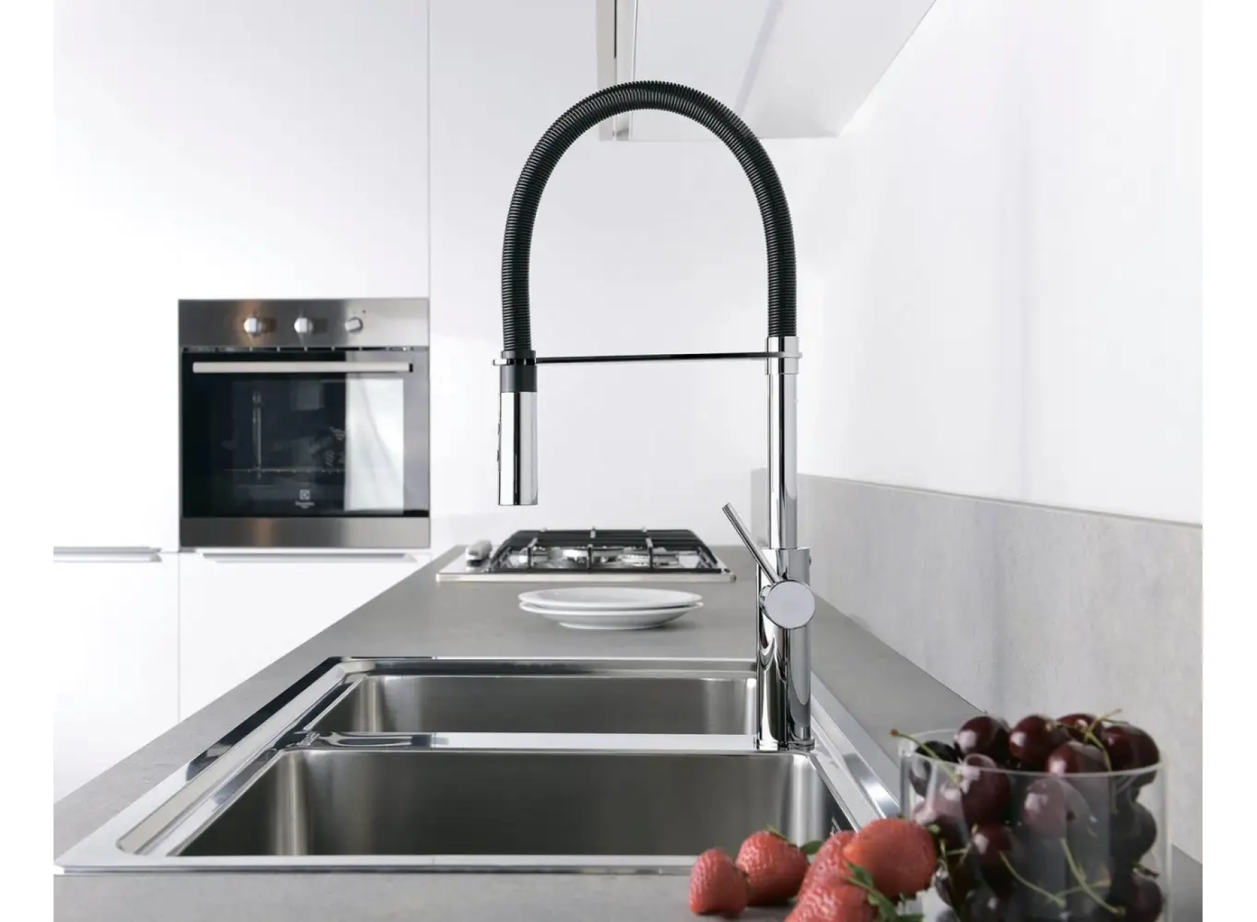 Смеситель для мойки Paffoni Light Professional, хром (LIG179CRNO) Фото - 3