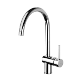Змішувач для мийки Paffoni Light, хром (LIG280CR)