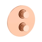 Змішувач для душу з термостатом Paffoni Light, Brushed Copper (LIQ013RMSP)