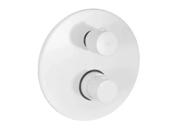Термостатичний змішувач для душу Paffoni Light на 2 позиції, Bianco Opaco (LIQ018BO)