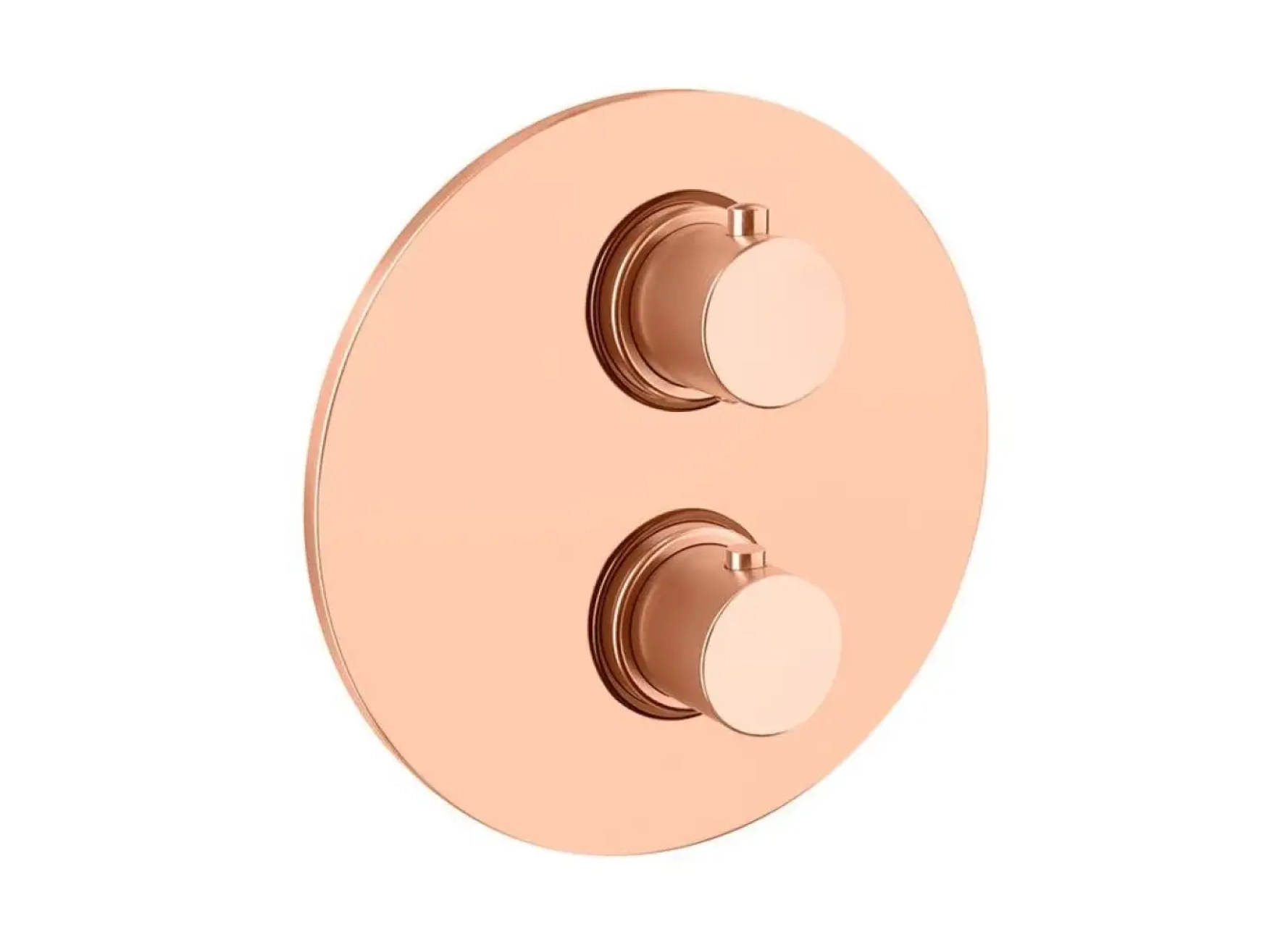 Змішувач для душу з термостатом Paffoni Light на 2 виходи, Brushed Copper (LIQ018RMSP)