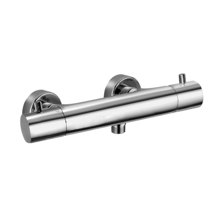 Смеситель для душа с термостатом Paffoni Light ECOSTOP, хром (LIQ168ECR)
