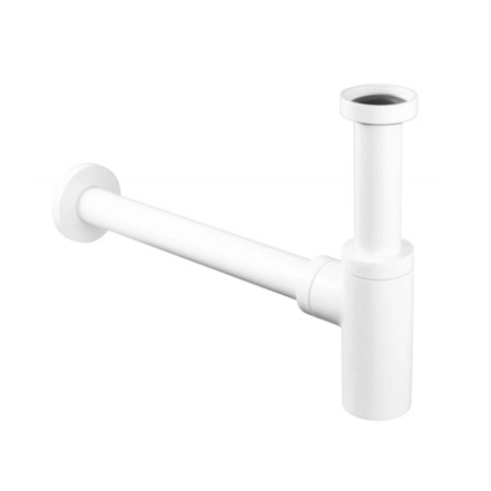 Сифон для умывальника Paffoni Light, белый матовый (ZACC240BO)