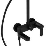 Душевая система Paffoni BLU, черный матовый (ZCOL632NO) Фото - 3