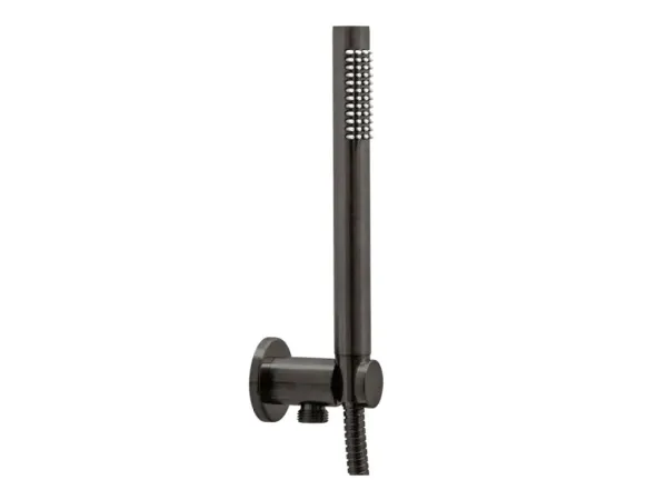 Душовий набір Paffoni TONDO, Brushed Black Chrome (ZDUP094NKNSP)