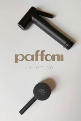 Гігієнічний душ Paffoni Tweet Round Mix, чорний (ZDUP110NO) Фото - 4
