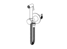 Гігієнічний душ Paffoni new BIDET KIT із запірним змішувачем, сталь. Фото - 1
