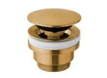 Донный клапан Paffoni Light, брашированное медовое золото (ZSCA050HGSP)
