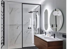 Верхній душ Paffoni Light Master 225, Brushed Black Chrome (ZSOF074NKNSP) Фото - 2