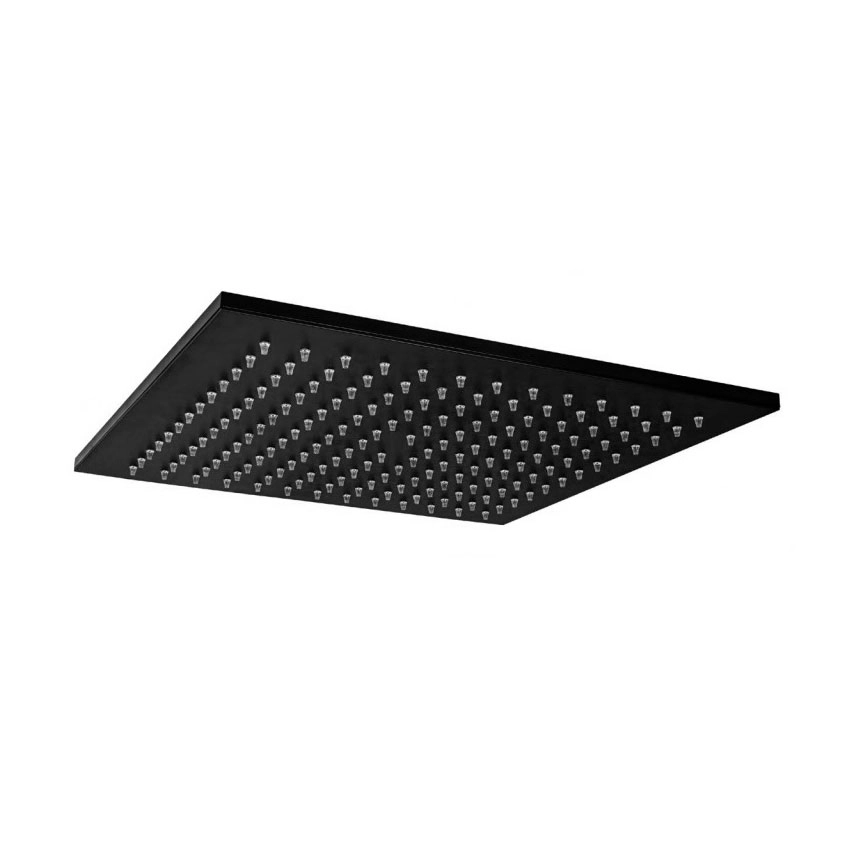 Верхний душ Paffoni SYNCRO KING 300x300mm, черный (ZSOF078NO)
