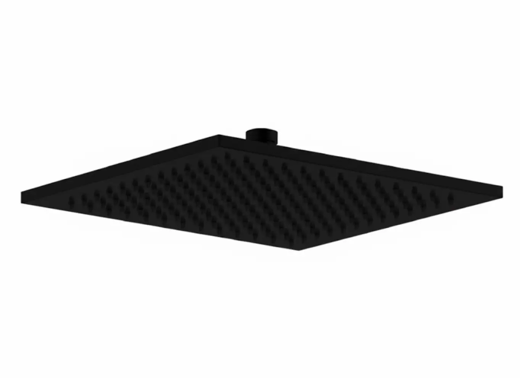 Верхній душ Paffoni Quadro SYNCRO PLUS 25x25 см із шарніром 1/2 дюйма, Matt Black (ZSOF146NO)