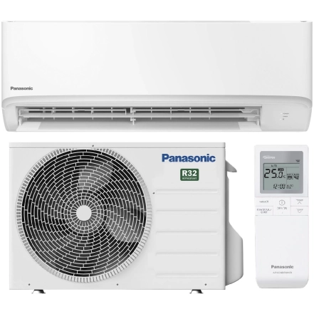 Кондиціонер Panasonic Super Compact 25м2 інвертор 9000BTU 2.5кВт A++/A++ -15°С Wi-Fi R32 білий