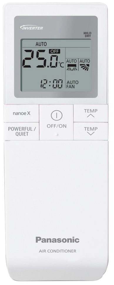 Кондиціонер Panasonic Super Compact 52м2 інвертор 18000BTU 5.0кВт A++/A++ -15°С Wi-Fi R32 білий Фото - 2