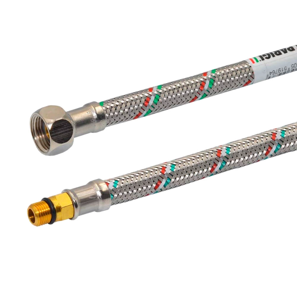 Шланг Parigi Parinox EPDM DN8 MOM10 х 3/8" 0,5 м PN10 (довга голка)