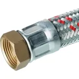 Шланг прямой антивибрационный Parigi AVC-Z DN19 3/4" х 3/4" ВВ -5/+90 C° PN10 L=600 мм