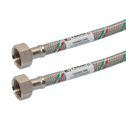 Шланг Parigi Parinox EPDM DN8 1/2" х 1/2" ВВ 0,2 м PN10