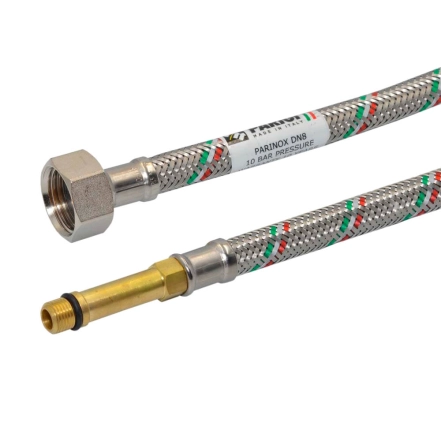 Шланг Parigi Parinox EPDM DN8 MOM10 х 1/2" 0,4 м PN10 (довга голка)