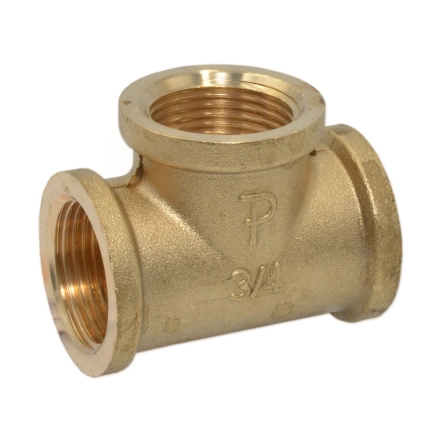 Трійник латунний FP Pattaroni Ø1/4" ВВВ (F130R000)