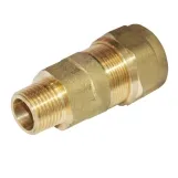 Переходник зажимной наружная резьба Pattaroni Ø1/2" Н (F800R002)