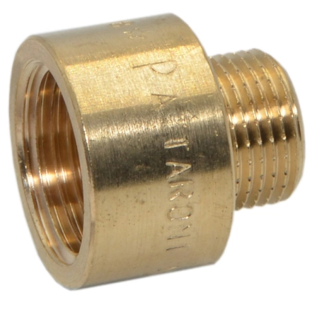 Переходник латунный FP Pattaroni Ø3/8 "M х 1/2 "F НВ (F043R003)