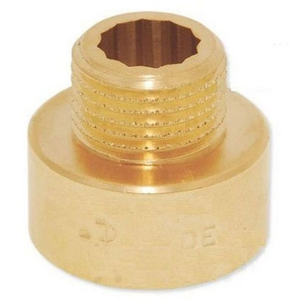 Переходник латунный FP Pattaroni Ø1/2 "M х 3/4 "F НВ (F043R006)