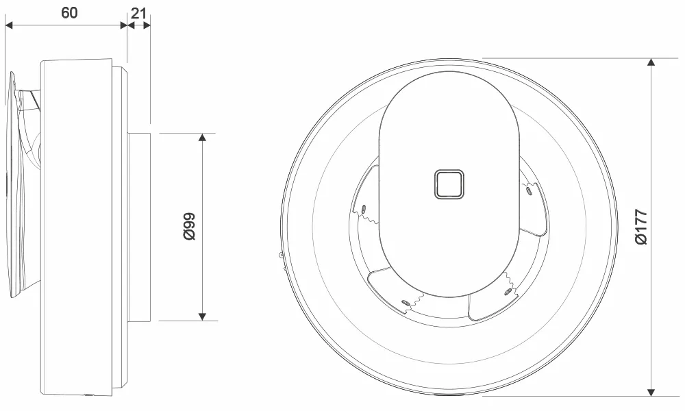 Вытяжной вентилятор PAX Levante 00 Фото - 5