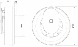 Вытяжной вентилятор PAX Levante 00 Фото - 5