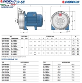 Насос відцентровий Pedrollo CP 132-ST4 Фото - 4