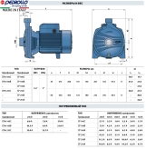 Насос центробежный Pedrollo CP 160C Фото - 3