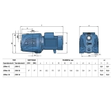 Насос центробежный Pedrollo JSWm 1AX Фото - 2