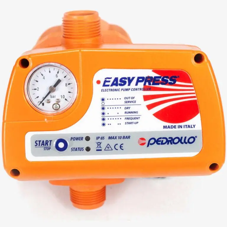 Электронный регулятор давления с манометром Pedrollo EASYPRESS-II M (50066/222P)