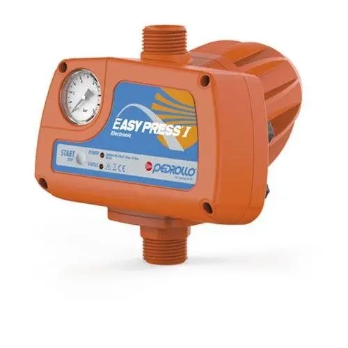Електронний регулятор тиску з манометром Pedrollo EASYPRESS-II M (50066/222P) Фото - 1