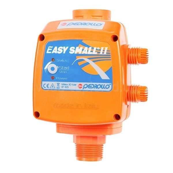 Електронний регулятор тиску з манометром Pedrollo EASY SMALL-2M (50066/422P) Фото - 1