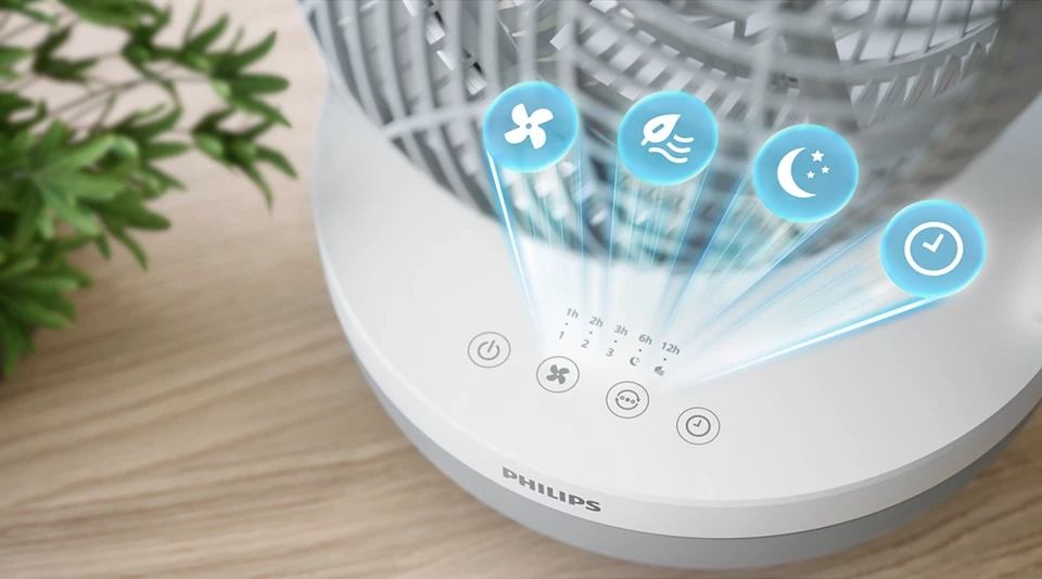 Настільний вентилятор PHILIPS Series 2000 (CX2050/00) Фото - 7
