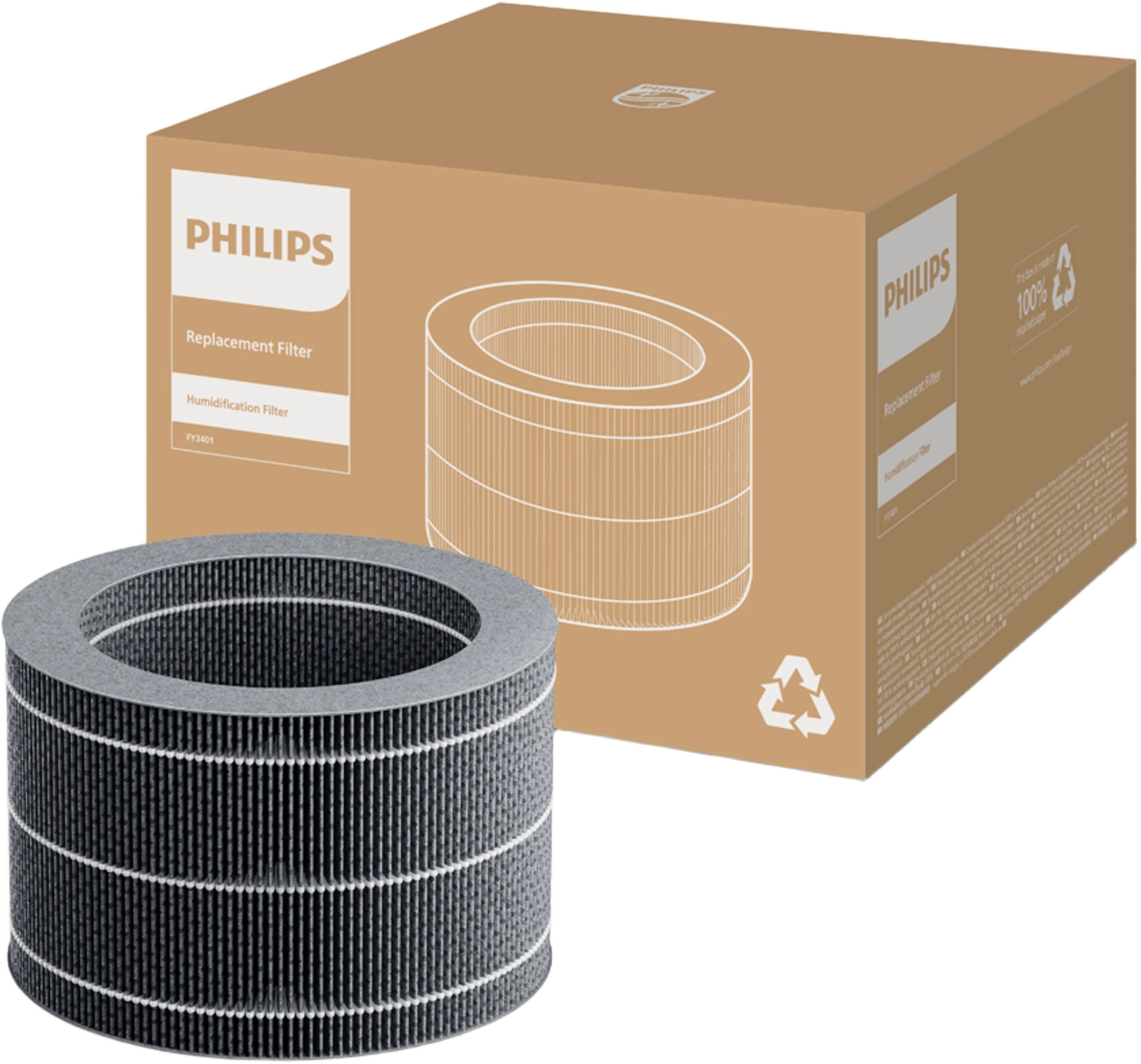 Зволожувальний фільтр Philips PureProtect Water 3400 (FY3401/00) Фото - 3