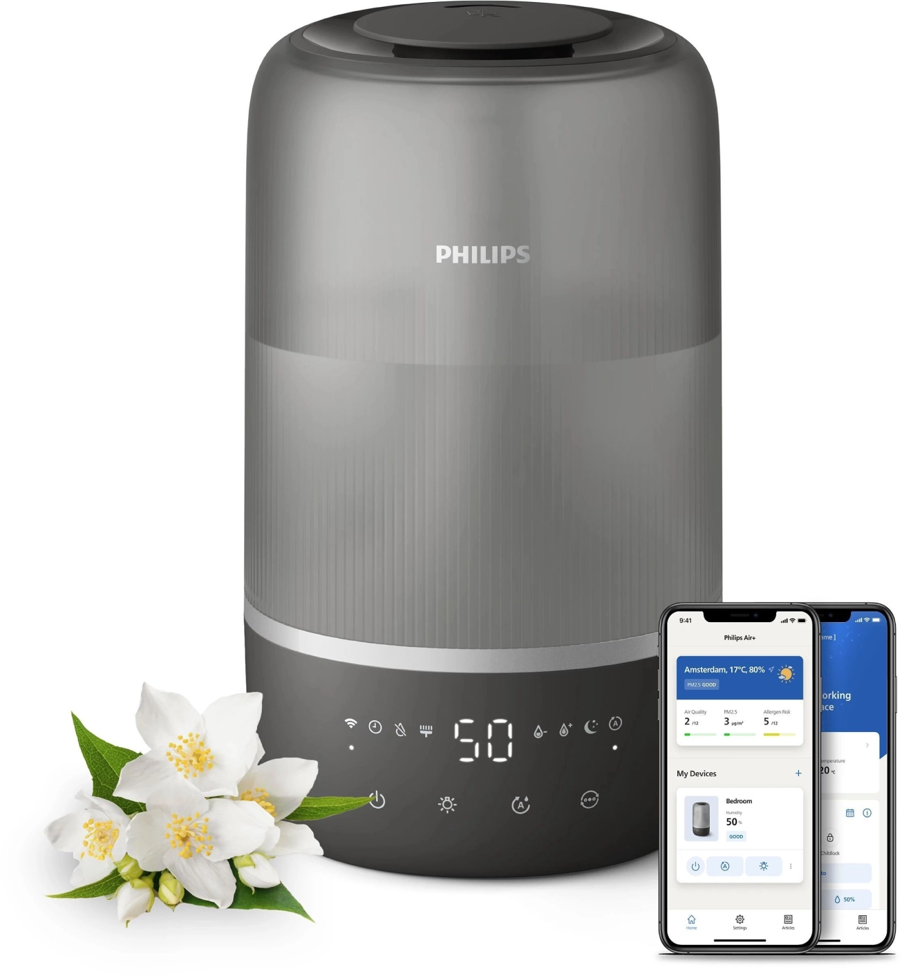 Зволожувач повітря Philips Series 1000 (HU1510/03) Фото - 4
