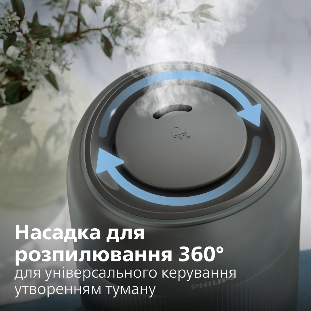 Зволожувач повітря Philips Series 1000 (HU1510/03) Фото - 6