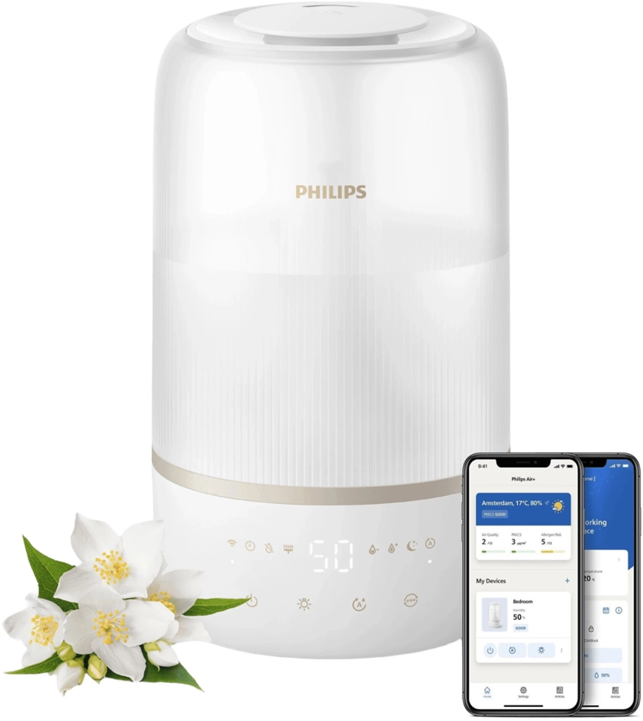 Увлажнитель воздуха PHILIPS Series 1000 (HU1510/04) Фото - 4