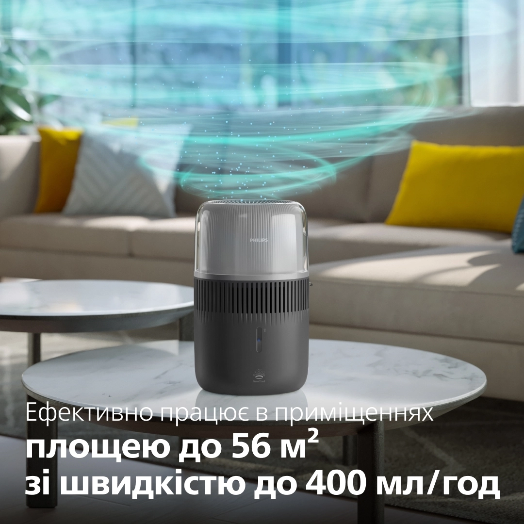 Зволожувач повітря Philips Series 5000 (HU5710/03) Фото - 5