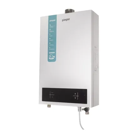Колонка газова турбо Piegaz Hermes Turbo white  12 л +парапет