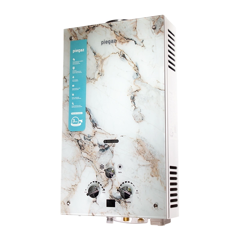Газовый проточный водонагреватель Piegaz Afrodyta onyx marble 10 л