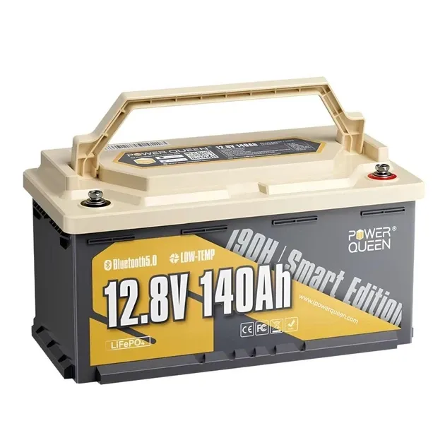 Акумуляторна батарея Power Queen H190 P12V140-150-RV190-BT-4-AC150 Bluetooth (44-00523) Фото - 1