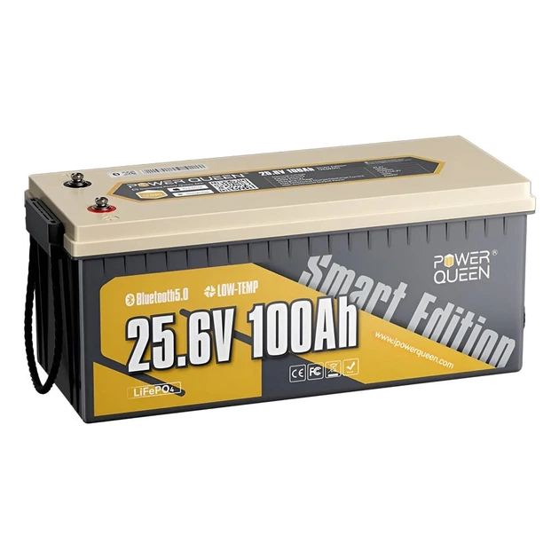 Акумуляторна батарея Power Queen P24V100-100-BASIC-BT-8-A160 Bluetooth (44-00524)